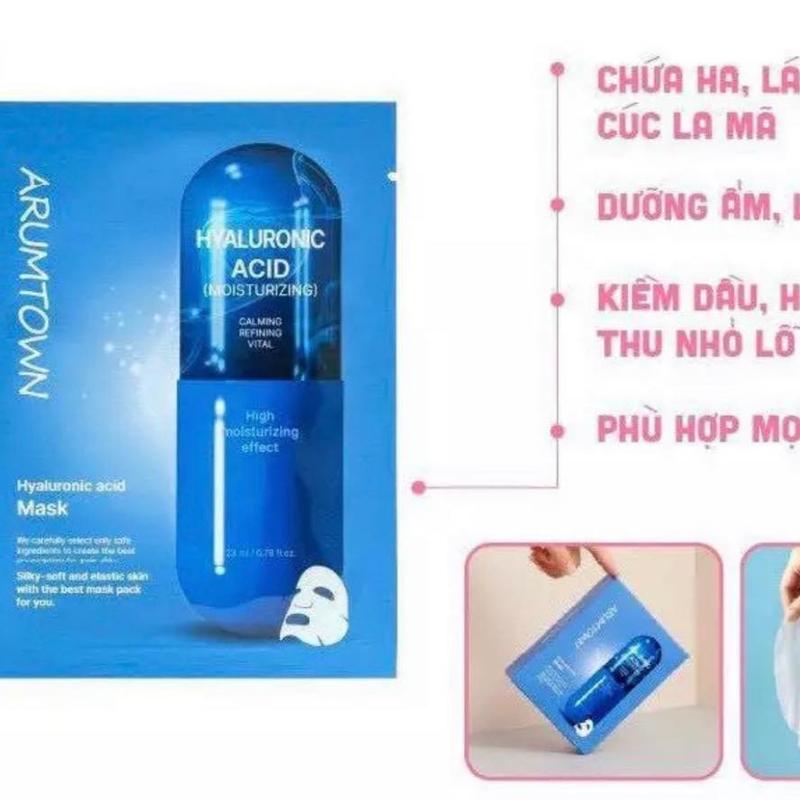 Mặt Nạ Dưỡng Da Làm Sáng Cấp Ẩm Arumtown Hàn Quốc (25g) 3