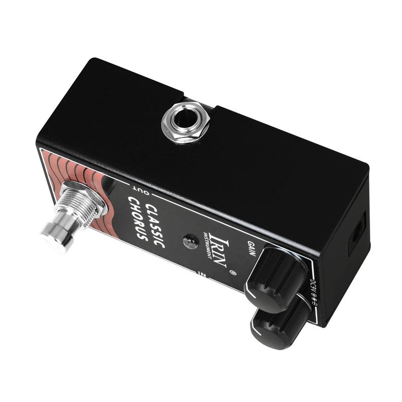 Classic Chorus Guitar Effect Pedal, Mini Guitar Effect Pedal, Guitar Accessories for Electric Guitar, Bass, Keyboard, Drum 7
