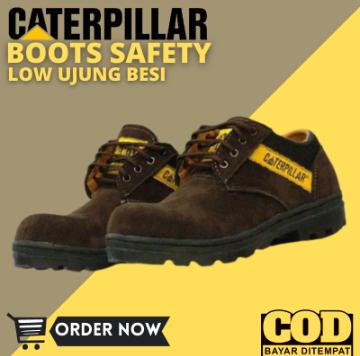Sepatu Boots Safety SBY Low Sepatu Ujung Besi Hiking Outdoor Touring 3
