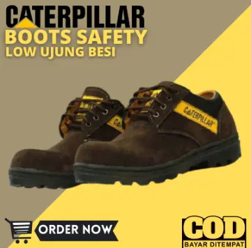 Sepatu Boots Safety SBY Low Sepatu Ujung Besi Hiking Outdoor Touring 3