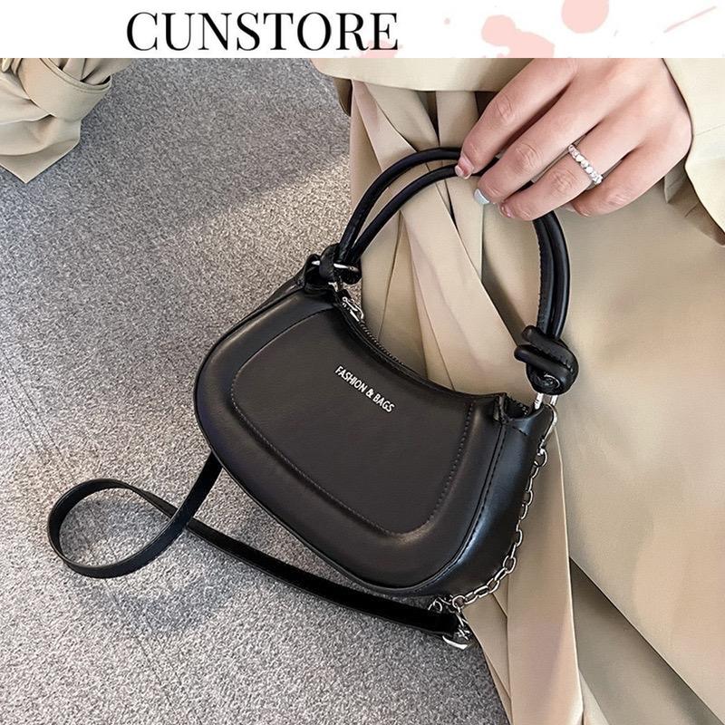 [Xả lỗ] Túi Xách Nữ quai tròn da trơn dày cầm tay Đeo Chéo Đeo Vai Da Pu Bag TDC217