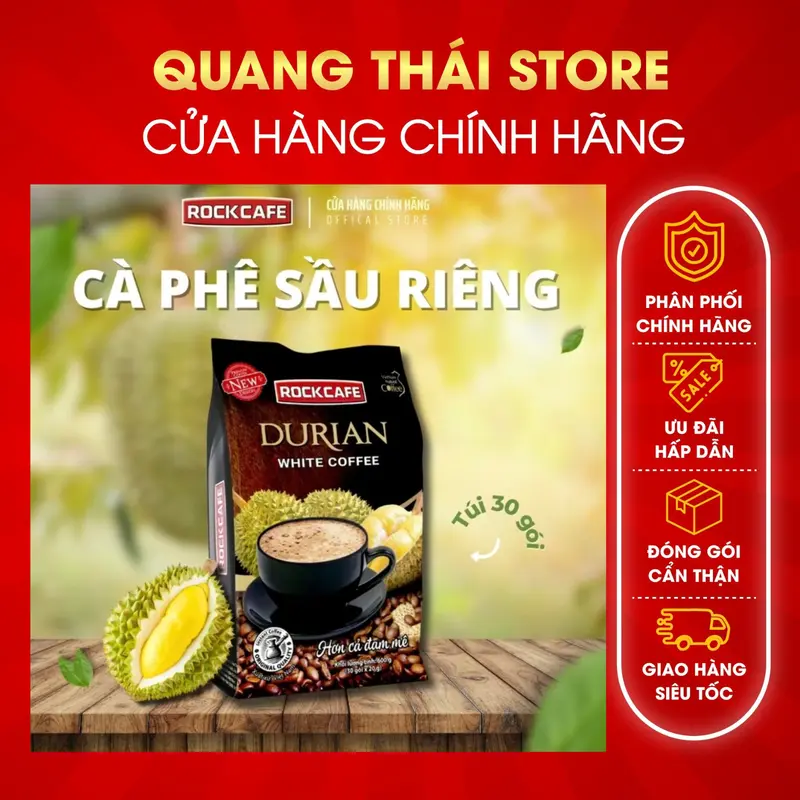 Cà phê Sầu riêng (Túi 30 gói x 20gr) 0