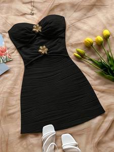 Vestido tubo para mujer, elegante vestido para fiestas, clubes y citas, ropa de verano para damas
