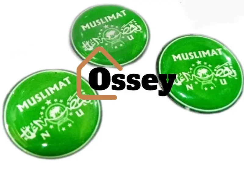 PIN MUSLIMAT NU BANSER IANSOR PNU IPPNU Bros Jarum Resin