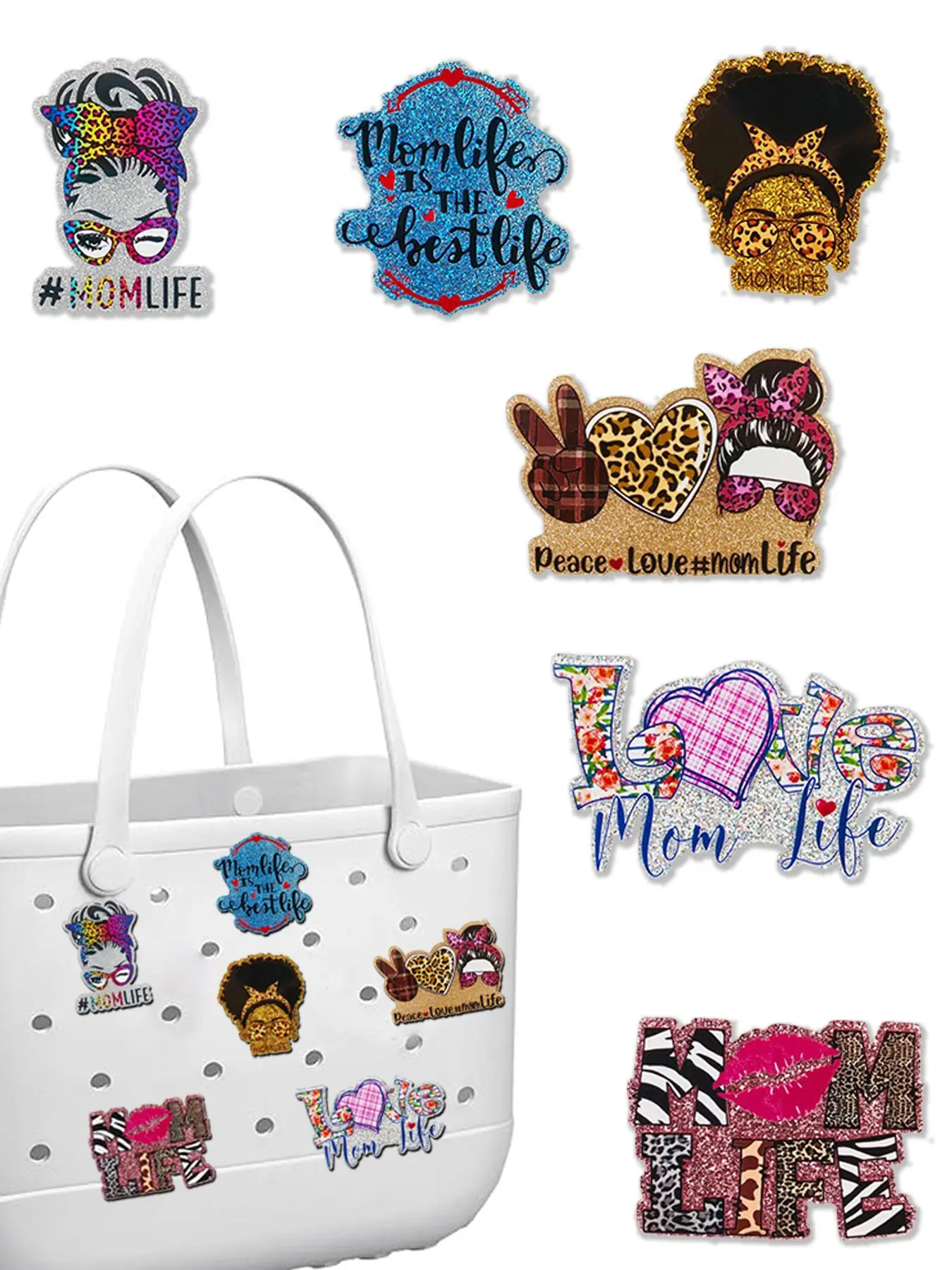 Fashionable Bag Decoration, Cute Cartoon Character Bag Charm, Bag Decoration for Beach Bag, Tote Bag, Shoulder Bag, Crossbody Bag