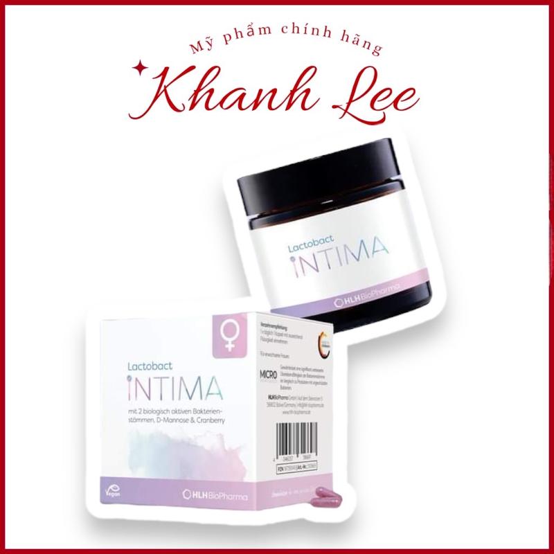 Viên uống men vi sinh Lactobact Intima dành cho phụ nữ (Có Che Tên )