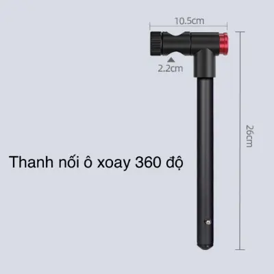 Khớp nối ô xoay 360 độ kim loại chắc chắn tháo lắp dễ dàng