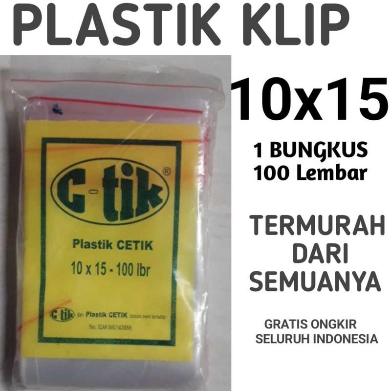 Ctik Klip Zip Pengunci 10x15 8.7X13 8X12 7X19 6X10 5X8 4X6 3X5 - Shop ...