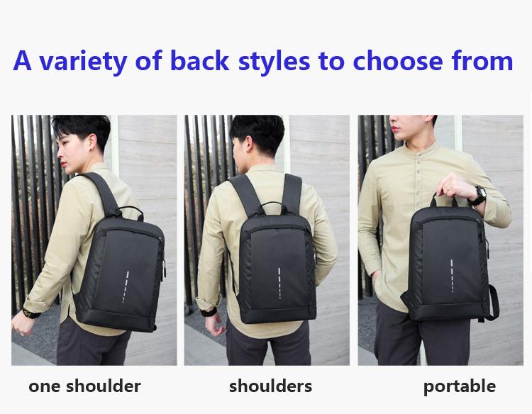 Product Introduction of Men's Waterproof Backpack Ultra Lightweight Back Bag for Men Backpack Book Bag Men's Stylish Backpack 15.6" Notebook Backpack 12