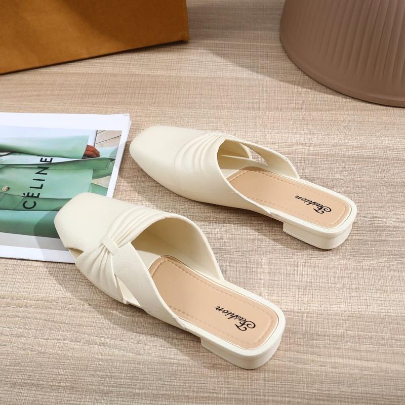Product Introduction of Dép Đế Bằng Lười, Dành Cho Nữ, Hàng Mới Về, Kích Thước Bình Thường, Thêm 1 Kích Thước Nếu Mũi Chân Phẳng 12