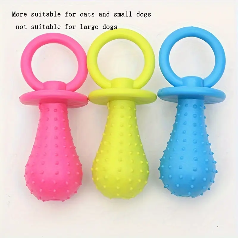 Pet Puppy Cleaning  Pacifier Chewing  - Promote Dental Health And Provide Fun Chewing And Play Experience dog    heavy  duty toys squeaky chew 0