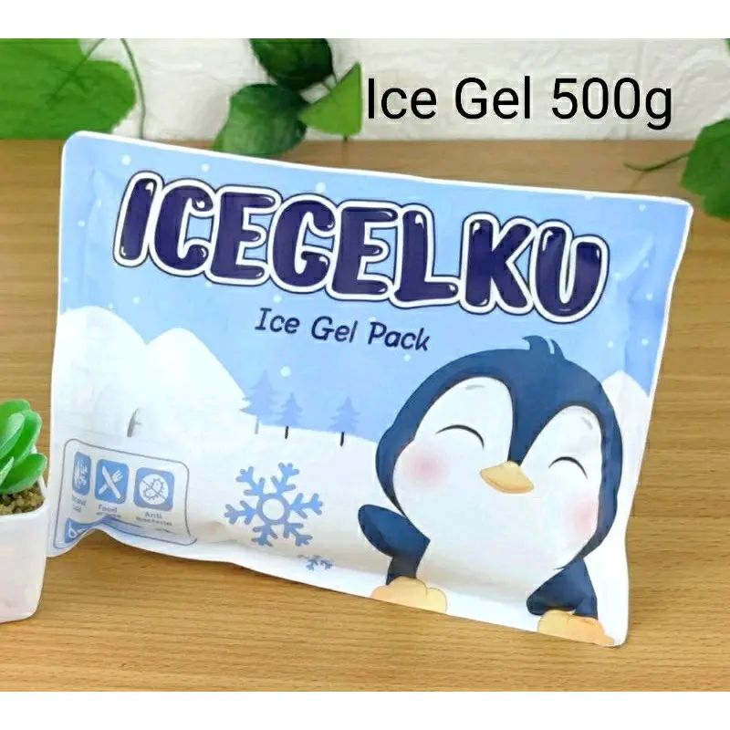 Ice Gel Pack BESAR 500 Gram Ice Gell Pendingin Asi | Ice Gell 500g ICEGELKU BESAR