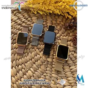 Jam Tangan Led Digital Wanita / Jam Tangan Digital Led Rantai Pasir / Jam Led Watch Magnet Wanita Meviagrosir