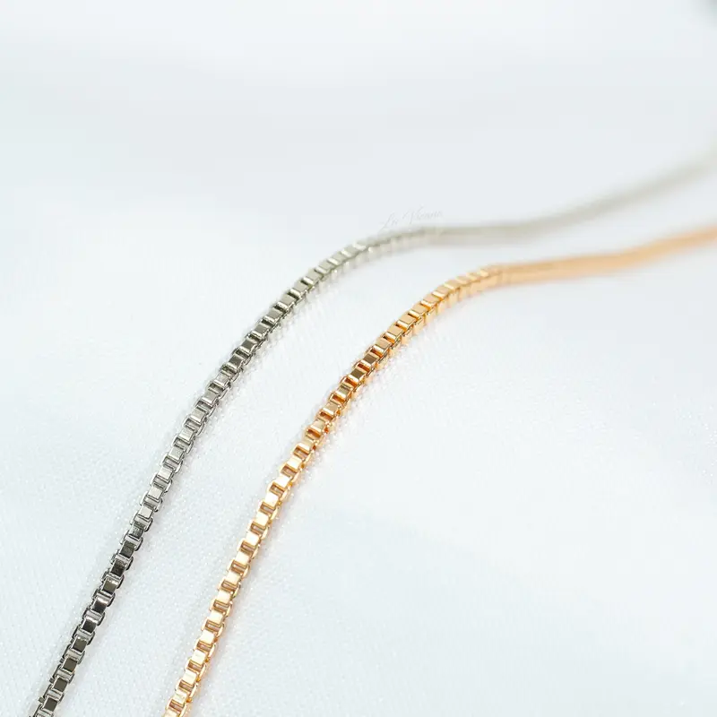 [ Beli 2 Produk Apapun Gratis 1 ] La Vienne - Dzakiya I - Gelang Rantai Tangan Titanium Wanita Anti Karat Aesthetic - Perhiasan Elegan Cantik Mewah Simple Bracelets 4