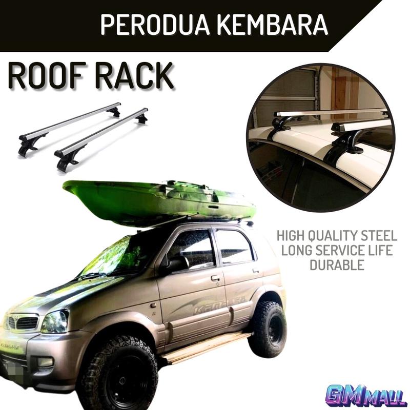 PERODUA KEMBARA Car Roof Top Cargo Carrier Rack Luggage Rail - TikTok ...