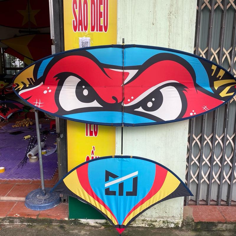  Diều ếch 1.7m.2m.2.5m khung nan gốc dày VIP.áo in nhiệt Đồ Chơi Toy diềusáo 3m5 4m diều 2m5 trâu bẹn di ề condiều m7 diều sáo cho lớp 2 diều  4m áo  diều diều  sáo 