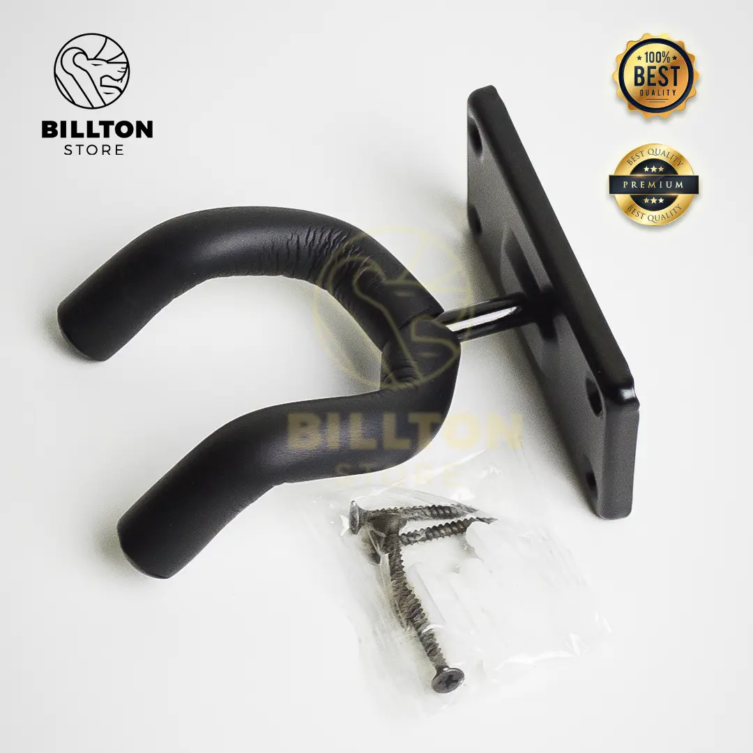 Hanger Gitar Stand Dinding Bracket Gantungan Dinding Gitar Besi