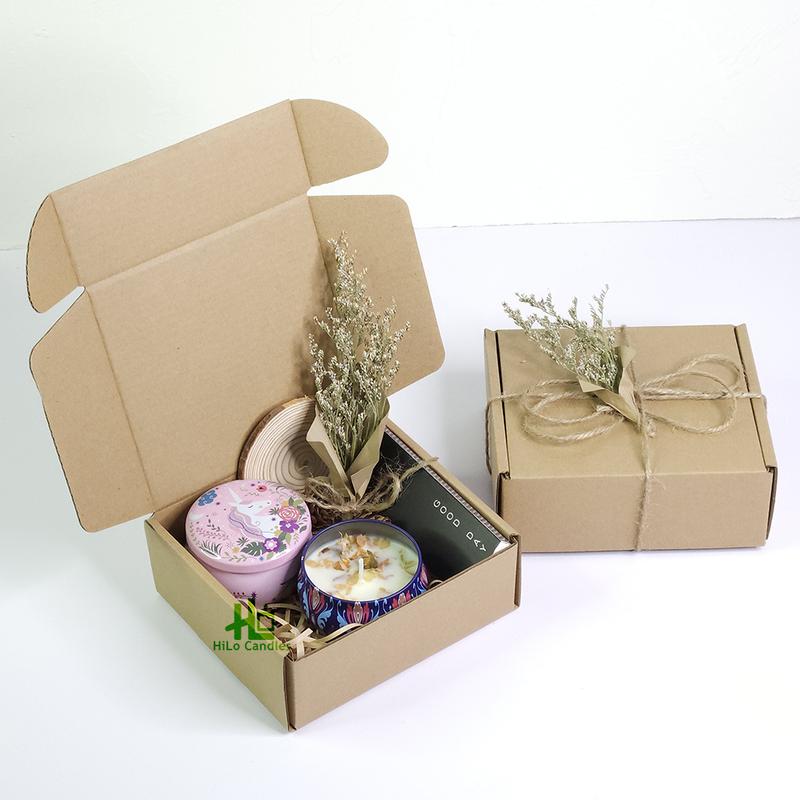 Product Introduction of SET QUÀ TẶNG Sinh Nhật - Nến Thơm Hoa Khô Thảo Mộc - HiLo Candles 1