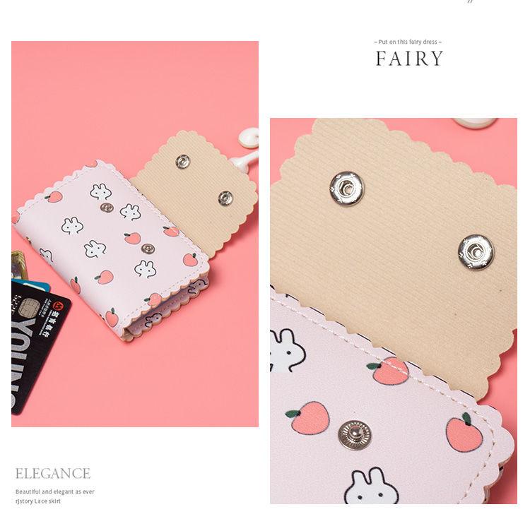 Product Introduction of [Cartoon Cute Design] Handheld Bag Business Card Holder Ins New Integrated Bank Card Bag Document Bag Anti-Degaussing Compact 2025 Lightweight 10