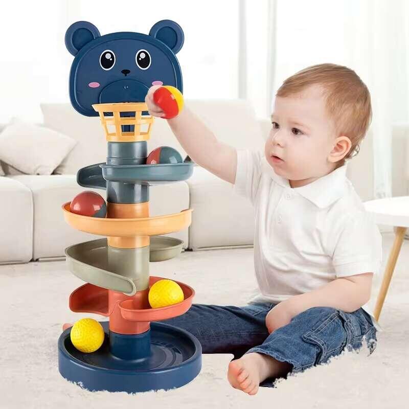 Product Introduction of Toy Rolg Ball Educational Games For Babies Stacking Track Baby Development Toys Children 8