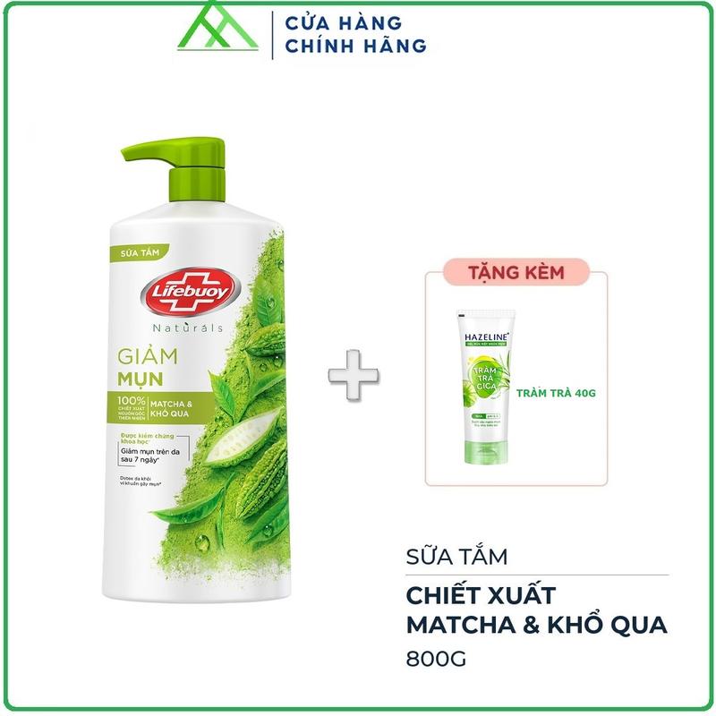 Sữa tắm Lifebuoy Detox Matcha & Khổ Qua 800g