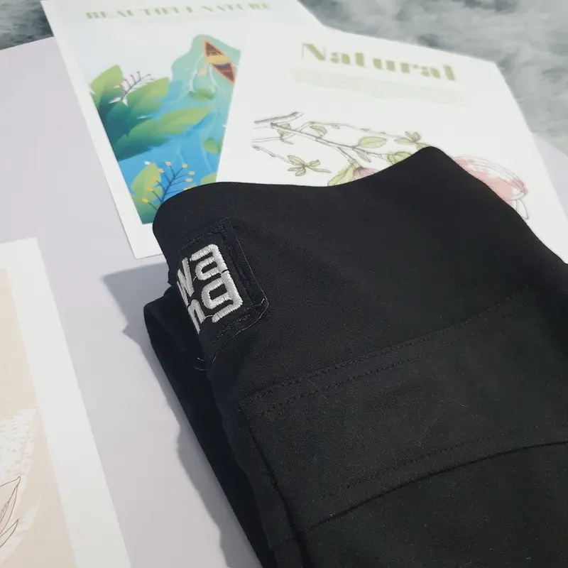Quần legging nữ cạp cao bản to gen bụng chất vải Umi dày dặn mềm co giãn nâng mông - Quần Legging dài lưng cao cmông Women Nhung 8