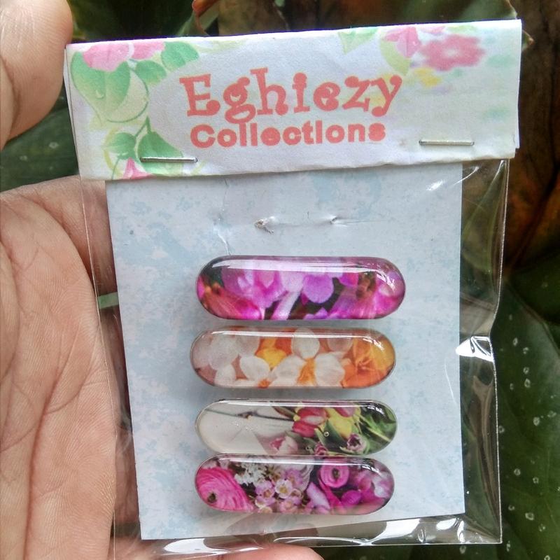 Peniti jilbab dagu (isi 4) pin hijab Tanam dicor premium motif  lengkap Muslim 0