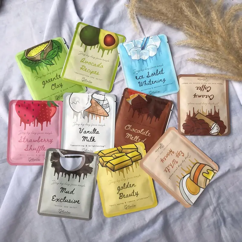 (READY) Lea Travel Size 10 gram Face Mask Day by Day Masker Wajah BPOM 2
