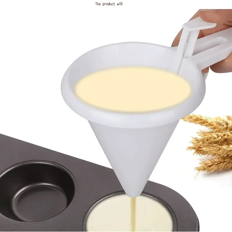 Adjustable Hand-hold Funnel For Chocolate Confectionery Mold Pastry Cream