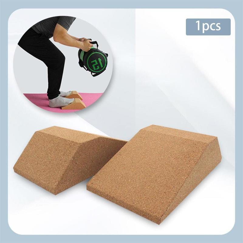 Cork Squat Wedge Yoga Block Squat Ramp Incline Board Non Sli - TikTok ...
