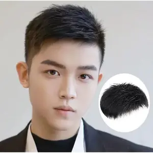 TOUPEE PRIA RAMBUT PENUTUP BOTAK TOUPEE RAMBUT PALSU PRIA PENDEK WIG PRIA MURAH