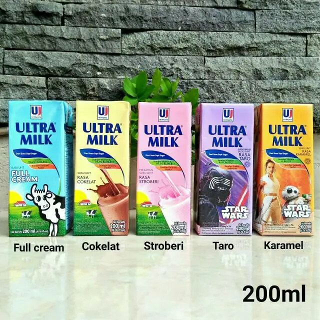 Susu Ultra Milk UHT 200ml [SATUAN]