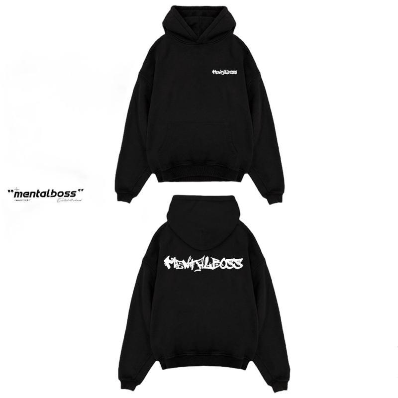 Áo khoác hoodie Graffiti Mentalboss nam nữ unisex có zip áonam