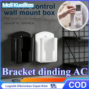 Holder Remote AC/TV & HP - Rak Gantung Tempel Dinding Minimalis