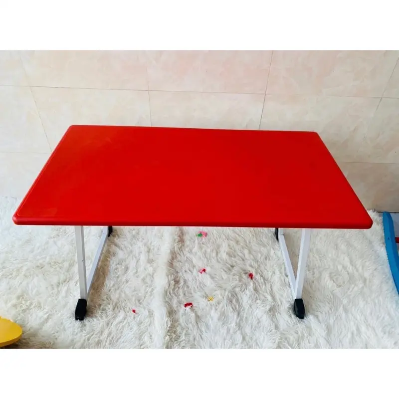 ￼Bàn mầm non, chân vuông , bàn học cho bé siêu đẹp kt 90*50*50cm (KO GHẾ) 1