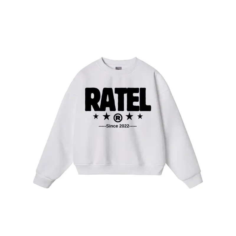 R1 ( DEAL MỞ BÁN ) Áo Sweater Dài Tay  RATEL ver1  ( Form Boxy  ) unisex Nam Nữ 4