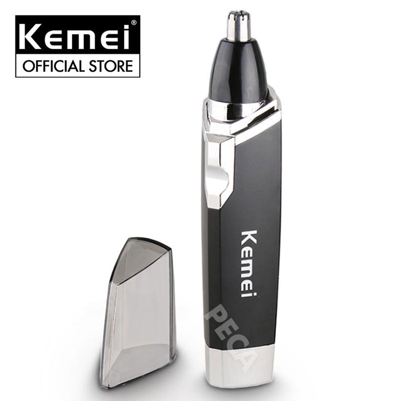  Máy tỉa lông mũi Kemei KM-6512 sử dụng pin tiểu AA dễ thay thế - Hàng chính hãng 