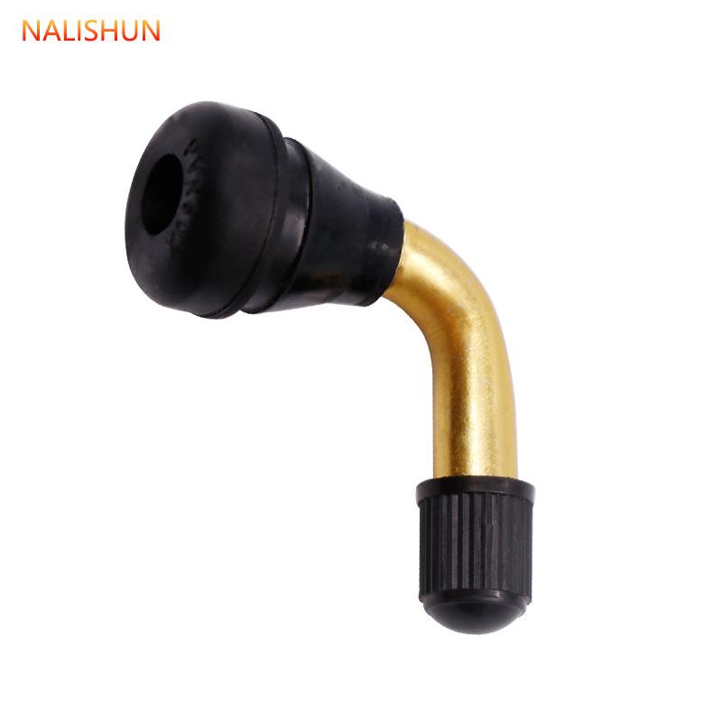 Product Introduction of Van lốp, cho lốp xe ô tô và xe máy, van lốp xe Điện vòi cong, với lõi vòi cao su 8