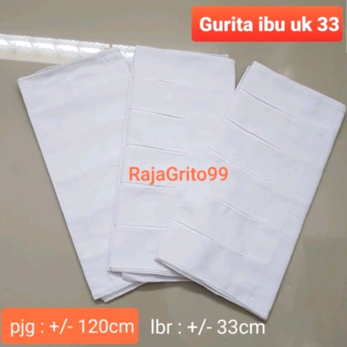 1 Lusin gurita ibu melahirkan REGULER Lebar 33cm  jari 6 / grito ikat ibu pasca melahirkan / Grita ibu SEDANG  (Grosir 12pcs)