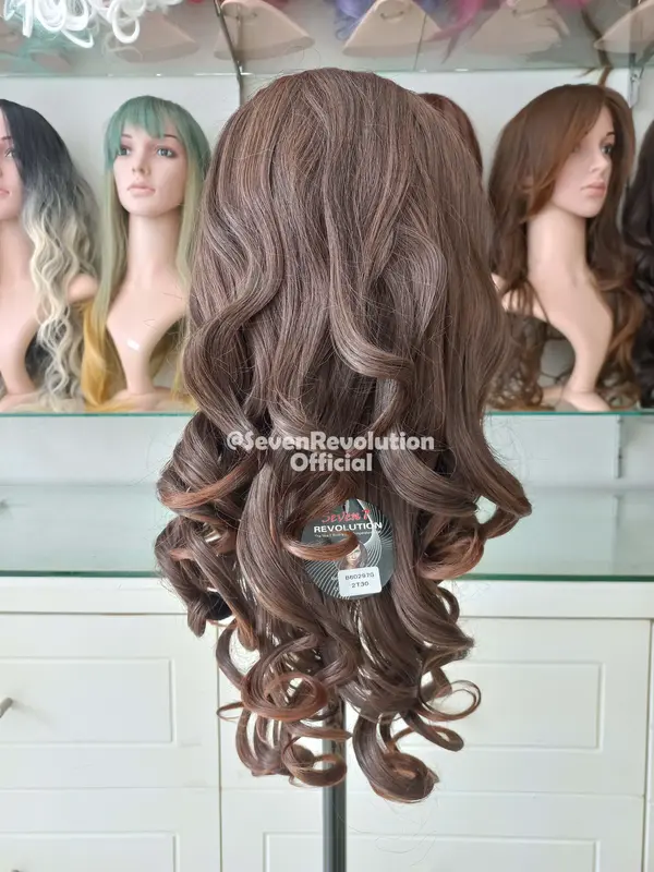 Half Wig Sirkam/ Wig Setengah Kepala Curly Natural (B60297G) 3