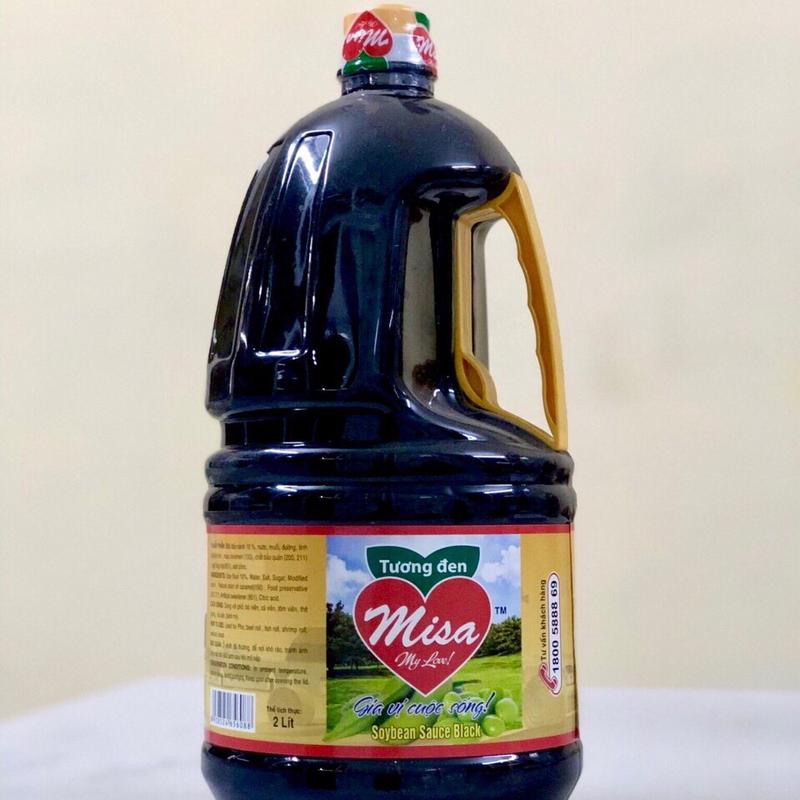 Tương đen Misa can 2 Lít dùng kèm viên chiên, bánh mì, mì bún phở Nước Sốt Gia Vị