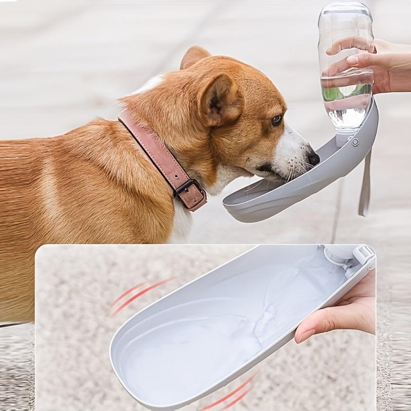 Portable Pet Water Bottle Foldable Dog Water Dispenser Feeder Bowls Leak Proof Dog Travel Water Bottle For Dogs Walking Hiking 4