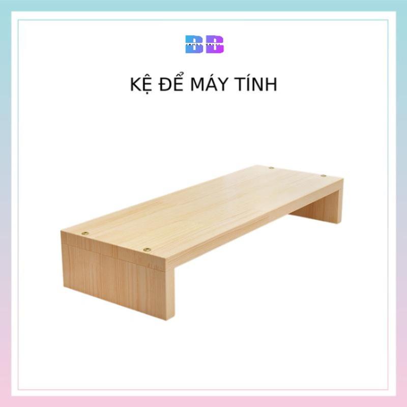 Giá Để Máy Tính Laptop và Để Bàn ( 2 màu vân gỗ , trắng ) giado