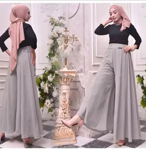 Celana Kulot panjang wanita Muslimah | celana kulot payung cerutty babydoll | pakaian terbaru kekinian | celana kulot terbaru termurah | celana bawahan wanita  | kulot remaja simpel | rok wanita payung Muslim