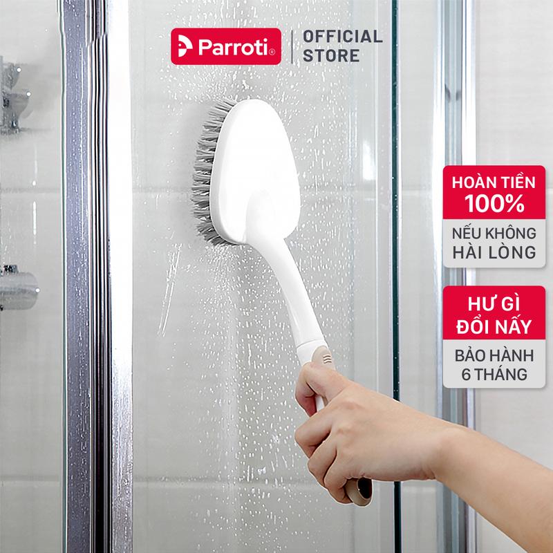 Bàn Chải Cọ Nhà Tắm, Cọ Bồn Rửa Mặt, Chổi Nhà Vệ Sinh, Toilet - Parroti Clever CR01