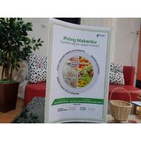 Gambar Poster Piring Makanku, Poster Edukasi Isi Piring Makanku dari Sahabat Sejasa Kab. Sleman 4 Tokopedia