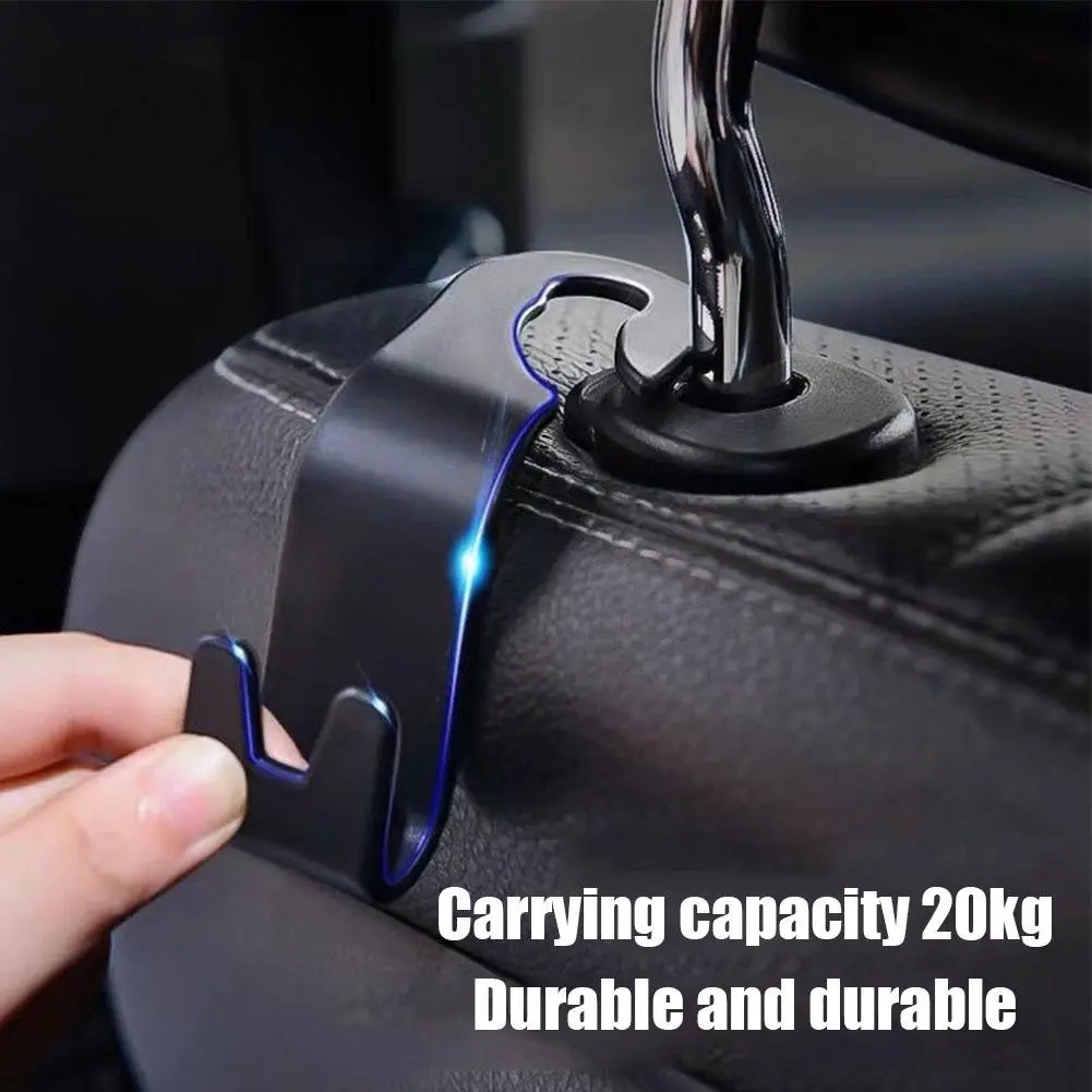 4pcs Car Seat Hook Car Seat Hidden Multifunctional Car Hook, Buckle Hook Type Back Seat T2D5