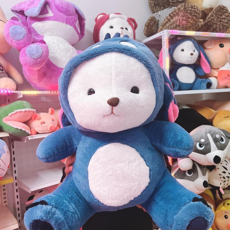 Gấu bông lena stick size 1m siêu to khủng lồ Thú Nhồi Bông Thú Bông Toy Đồ Chơi capybara Phát Nhạc