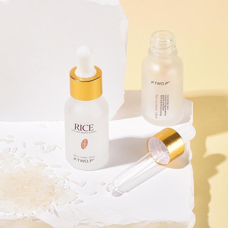 Product Introduction of 15ml White Rice Serum Face Cream Anti Wrinkles Anti Moisturizing Aging Skin Care H4N0 25