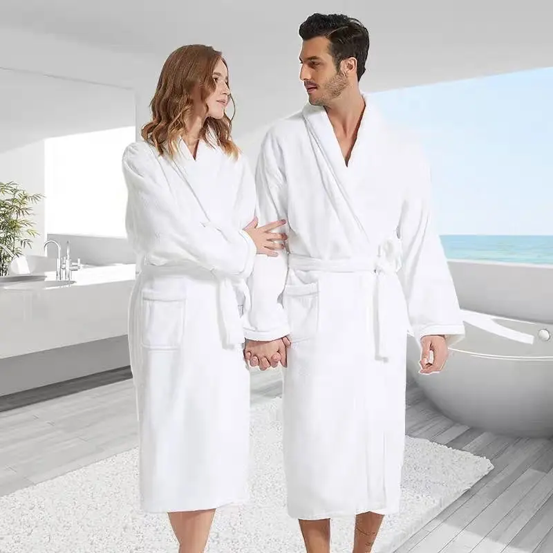 Áo Choàng Tắm,Hàng Cao Cấp 100%Cotton Dùng Trong Khách Sạn, Nhà Nghỉ, Spa, Đi Biển, Hàng Việt Nam
